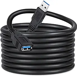 Шлейф (Кабель) ColorWay USB 3.0 AM/AF 1.8м чорний (CW-CBUF075-BK) - фото Шлейф (Кабель) ColorWay USB 3.0 AM/AF 1.8м чорний (CW-CBUF075-BK)