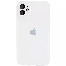 Чехол Silicone Case Full Camera для Apple iPhone 12  White