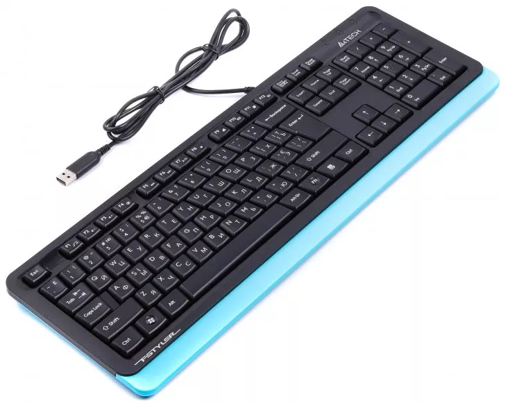 Клавиатура A4Tech FKS10 Blue - фото 2