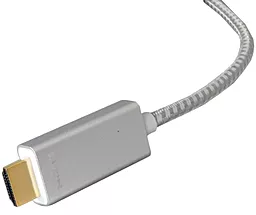 Видеокабель ExtraDigital Mini DisplayPort - HDMI 2м White (KBH1806) - миниатюра 3