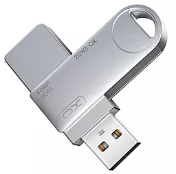 Флешка XO DK02 USB3.0 16 GB Silver - фото Флешка XO DK02 USB3.0 16 GB Silver