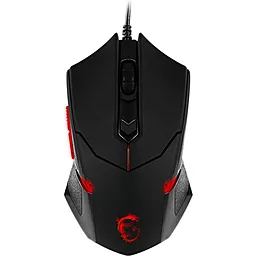 Компьютерная мышка MSI Interceptor DS B1 USB Black - фото Компьютерная мышка MSI Interceptor DS B1 USB Black