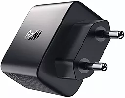 Сетевое зарядное устройство AceFast A57 35w GaN PD 2USB-A/USB-C ports charger black