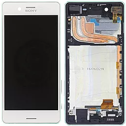 Дисплей Sony Xperia X Performance (F8131, F8132, SO-04H, SOV33, 502SO) з тачскріном і рамкою, оригінал, White