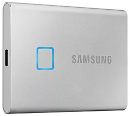 Накопичувач SSD Samsung Portable T7 TOUCH 2 TB (MU-PC2T0S/WW) Silver
