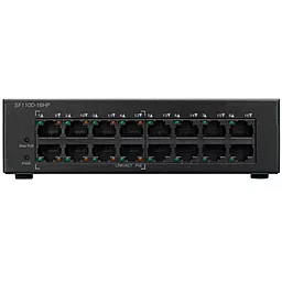 Коммутатор (свитч) Cisco SF110D-16HP-EU - фото Коммутатор (свитч) Cisco SF110D-16HP-EU