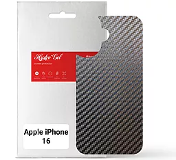 Гидрогелевая пленка ArmorStandart на заднюю панель для Apple iPhone 16 Carbone (ARM79601) - фото Гидрогелевая пленка ArmorStandart на заднюю панель для Apple iPhone 16 Carbone (ARM79601)