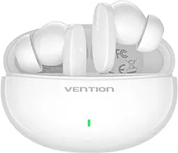 Навушники Vention Elf Earbuds E01 White (NBFW0) - фото Навушники Vention Elf Earbuds E01 White (NBFW0)