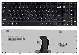 Клавіатура для ноутбуку Lenovo G580 G585 Z580 Z585 / 25-201846 графітова