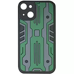 Чехол Epik TPU+PC Optimus для Apple iPhone 13 (6.1") Зеленый