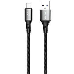 Кабель Proove WireX USB-A - Type-C 12w 3a 1м cable Black (CCWX15001201) - фото Кабель Proove WireX USB-A - Type-C 12w 3a 1м cable Black (CCWX15001201)