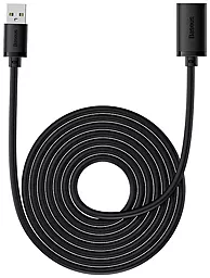 Кабель (шлейф) Baseus AirJoy Series USB 3.0 AM/AF 3м чёрный (B00631103111-04) - фото Кабель (шлейф) Baseus AirJoy Series USB 3.0 AM/AF 3м чёрный (B00631103111-04)