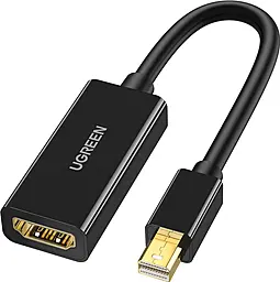 Видео переходник (адаптер) MD112 Mini DisplayPort - HDMI v1.4 4k 30hz 0.25m black (40360) Ugreen - фото Видео переходник (адаптер) MD112 Mini DisplayPort - HDMI v1.4 4k 30hz 0.25m black (40360) Ugreen