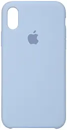 {"ru": "Чехол", "uk": "Чохол"} Silicone Case для Apple iPhone X, iPhone XS Lilac