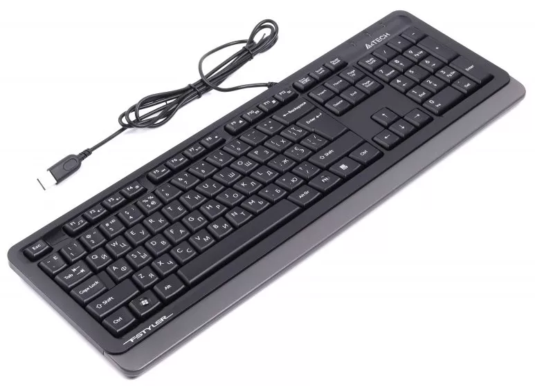 Клавиатура A4Tech FKS10 Grey - фото 2