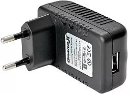 Сетевое зарядное устройство Grand-X 2a home charger black (CH-935)