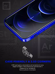 Защитное стекло ArmorStandart Space Black Icon для Apple iPhone 14 Plus/13 Pro Max + Апликатор (ARM63250) - миниатюра 8