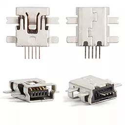 Роз'єм зарядки Motorola E2 / E6 / E8 / L2 / L6 / L7 / U6 / V3 / V3i / W5 5 pin, mini-USB - фото Роз'єм зарядки Motorola E2 / E6 / E8 / L2 / L6 / L7 / U6 / V3 / V3i / W5 5 pin, mini-USB