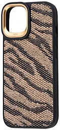 Чехол Kajsa Glamorus Collection для Apple iPhone 15 Pro Bronze - фото Чехол Kajsa Glamorus Collection для Apple iPhone 15 Pro Bronze