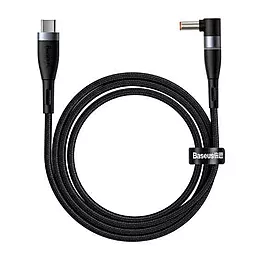 USB Кабель Baseus Zinc Type-C to DC Round Port Magnetic Cable 100W 2м Black - мініатюра 5