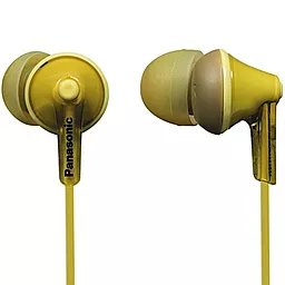 Наушники Panasonic RP-HJE125E-Y Yellow - фото Наушники Panasonic RP-HJE125E-Y Yellow