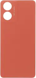 Задняя крышка корпуса Motorola Moto G04 / Moto G04s Original Sunrise Orange - фото Задняя крышка корпуса Motorola Moto G04 / Moto G04s Original Sunrise Orange