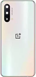 Задняя крышка корпуса OnePlus Nord CE 5G со стеклом камеры Silver Ray - фото Задняя крышка корпуса OnePlus Nord CE 5G со стеклом камеры Silver Ray