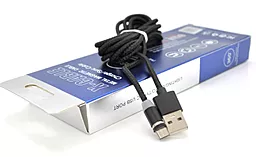 Кабель PiPo Magnetic USB-A - micro USB 12w 2.4a 2м cable Black