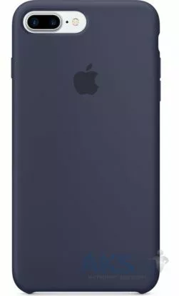 Чехол Apple Silicone Case Apple iPhone 7 Plus, iPhone 8 Plus Midnight Blue_HC
