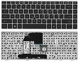 Клавіатура для ноутбуку HP EliteBook 8460P з покажчиком Grey