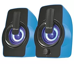 Колонки акустические Trust Gemi RGB Blue (22978) - фото Колонки акустические Trust Gemi RGB Blue (22978)