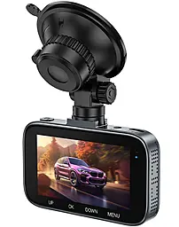 Видеорегистратор Hoco DV5 Driving recorder with 3-inch display Black - фото Видеорегистратор Hoco DV5 Driving recorder with 3-inch display Black