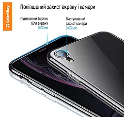 Чехол ColorWay Matt для Samsung Galaxy A05 A055 Black (CW-CTMSGA055-BK) - миниатюра 3