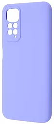 Чохол Wave Full Silicone Cover для Xiaomi Redmi Note 11 4G, Redmi Note 11S Light Purple