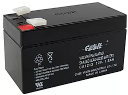 Аккумуляторная батарея Casil 12V 1.3Ah (CA1213) - миниатюра 2