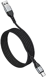 Кабель Hoco U96 Traveller Magnetic Charging Data USB-A - Type-C 15w 3a 1м cable Black - миниатюра 5 Кабель Hoco U96 Traveller Magnetic Charging Data USB-A - Type-C 15w 3a 1м cable Black - миниатюра 5