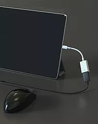 OTG-перехідник XoKo Lightning to USB White (XK-MH-350) - мініатюра 3