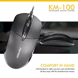 Комплект (клавиатура+мышка) Fantech KM100 - миниатюра 8