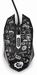 Компьютерная мышка Gembird MUS-6B-GRAFIX-01 Black - фото Компьютерная мышка Gembird MUS-6B-GRAFIX-01 Black