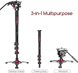 Штатив Miliboo MTT705II-AL - миниатюра 2 Штатив Miliboo MTT705II-AL - миниатюра 2