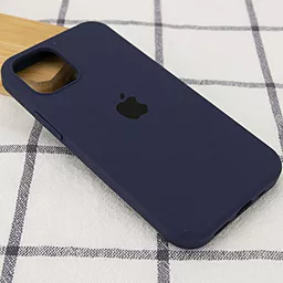 Чохол Silicone Case Full для Apple iPhone 13 Pro Max Midnight Blue - мініатюра 3 Чохол Silicone Case Full для Apple iPhone 13 Pro Max Midnight Blue - мініатюра 3