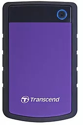 Внешний жесткий диск Transcend StoreJet 2.5 USB 3.0 3TB (TS3TSJ25H3P) Purple - миниатюра 3