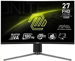 Монітор MSI MAG 27C6PF (9S6-3CE14M-008) - фото Монітор MSI MAG 27C6PF (9S6-3CE14M-008)