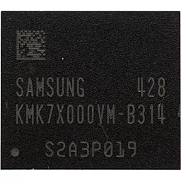 Микросхема флеш памяти Samsung KMK7X000VM-B314 для Samsung Galaxy Tab 2 P3110 / Galaxy Note 10.1 P601 / Galaxy Win I8552 / Galaxy Grand Duos I9082