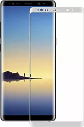 Защитное стекло Mocolo 3D Full Cover Tempered Glass Samsung N950 Galaxy Note 8 White