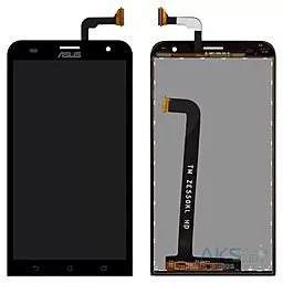 Дисплей Asus ZenFone 2 Laser ZE551KL (Z00LD, Z00LDD) с тачскрином, Black - фото Дисплей Asus ZenFone 2 Laser ZE551KL (Z00LD, Z00LDD) с тачскрином, Black