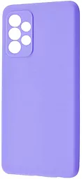 Чехол Wave Full Silicone Cover для Samsung Galaxy A52 Light Purple
