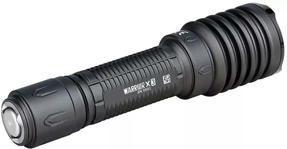 Фонарик аккумуляторный Olight Warrior X 3 (1x21700) Gunmetal grey - фото 2