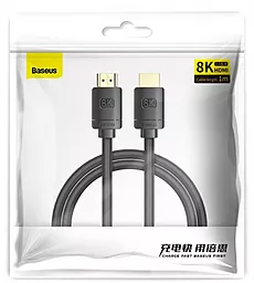 Видеокабель HDMI 8К 2м Black (CAKGQ-K01) Baseus - миниатюра 4 Видеокабель HDMI 8К 2м Black (CAKGQ-K01) Baseus - миниатюра 4