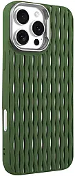 {"ru": "Чехол", "uk": "Чохол"} Case TPU Ribbio для Apple iPhone 16 Pro Max  Green
